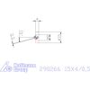 Zeus Recéző görgő PM 15X4/0,5 mm