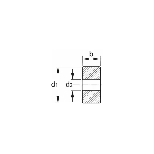 Zeus Recéző görgő PM 21,5X5/1,0 mm