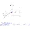 Zeus Recéző görgő PM 25X6/1,2 mm