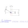 Zeus Recéző görgő PM 25X6/0,5 mm
