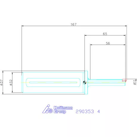 Garant Horony üregelő tartó, hosszú ⌀ D<sub>S</sub> 32 mm 4 mm