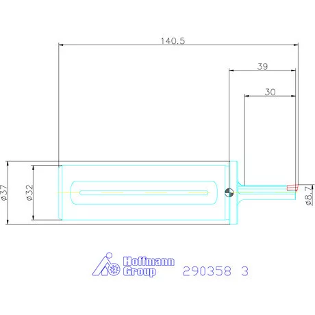 Garant Horony üregelő tartó, standard ⌀ D<sub>S</sub> 32 mm 3 mm