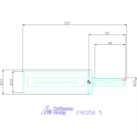 Garant Horony üregelő tartó, standard ⌀ D<sub>S</sub> 32 mm 5 mm