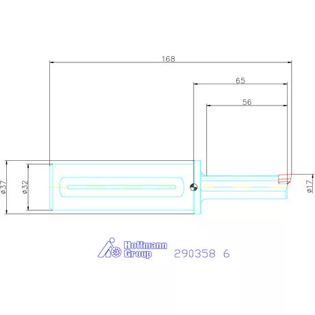 Garant Horony üregelő tartó, standard ⌀ D<sub>S</sub> 32 mm 6 mm