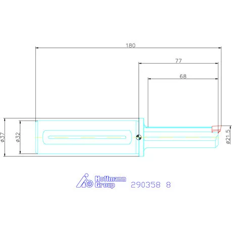 Garant Horony üregelő tartó, standard ⌀ D<sub>S</sub> 32 mm 8 mm