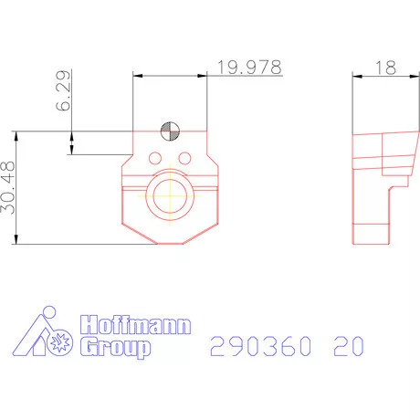 Garant Horony forgácsoló betét letöréssel P9 20 mm
