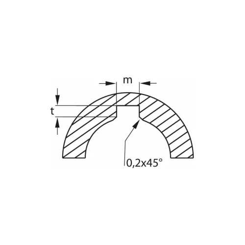 Garant Horony forgácsoló betét letöréssel P9 22 mm