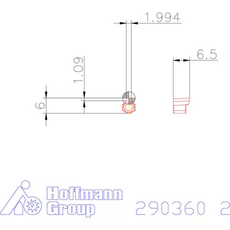 Garant Horony forgácsoló betét letöréssel P9 2 mm