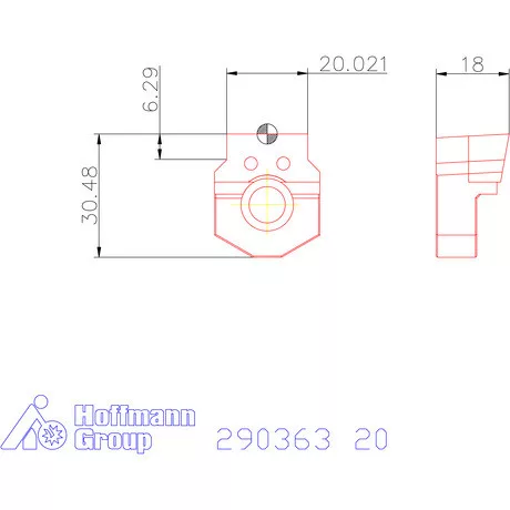 Garant Horony forgácsoló betét letöréssel H7 20 mm
