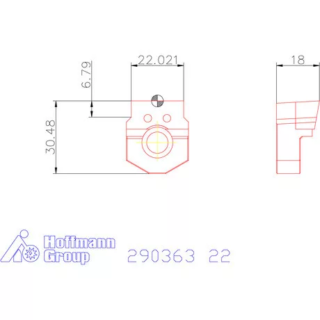 Garant Horony forgácsoló betét letöréssel H7 22 mm