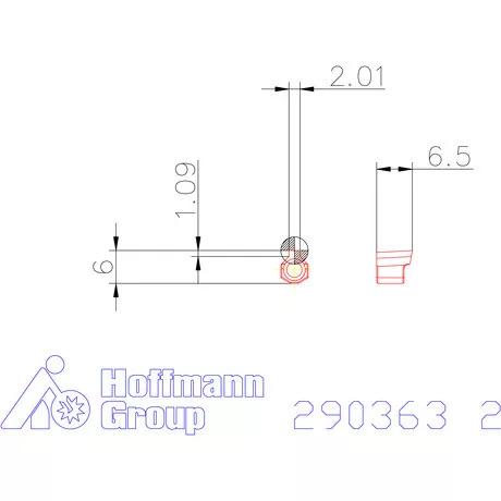 Garant Horony forgácsoló betét letöréssel H7 2 mm