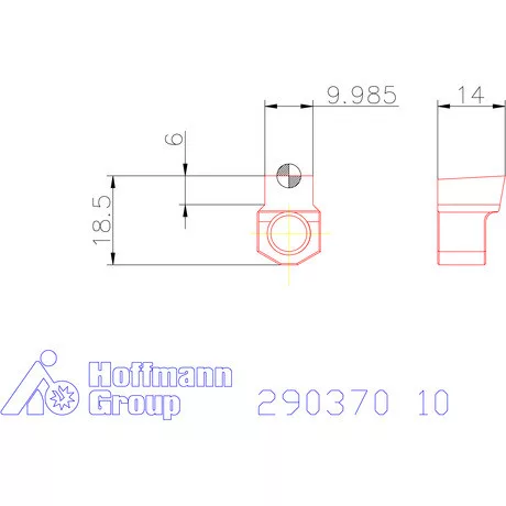 Garant Horony forgácsoló betét letörés nélkül P9 10 mm