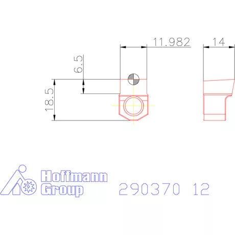 Garant Horony forgácsoló betét letörés nélkül P9 12 mm