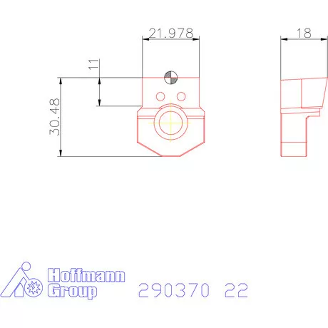Garant Horony forgácsoló betét letörés nélkül P9 22 mm