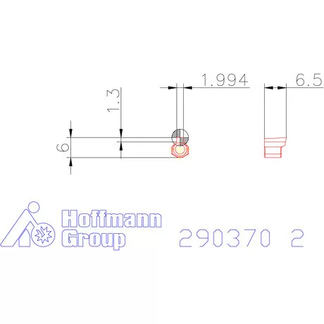 Garant Horony forgácsoló betét letörés nélkül P9 2 mm