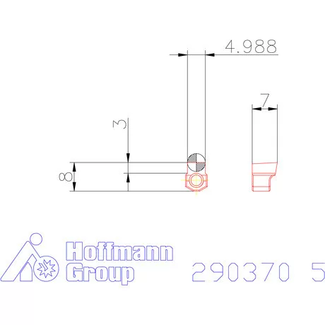 Garant Horony forgácsoló betét letörés nélkül P9 5 mm