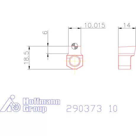 Garant Horony forgácsoló betét letörés nélkül H7 10 mm