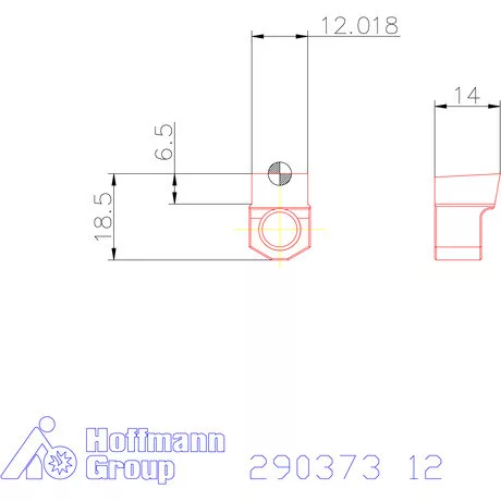 Garant Horony forgácsoló betét letörés nélkül H7 12 mm