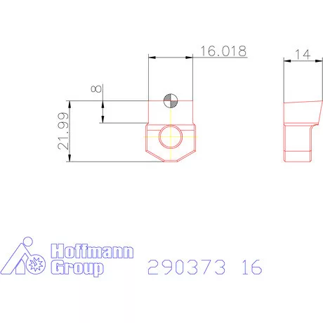 Garant Horony forgácsoló betét letörés nélkül H7 16 mm