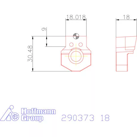 Garant Horony forgácsoló betét letörés nélkül H7 18 mm