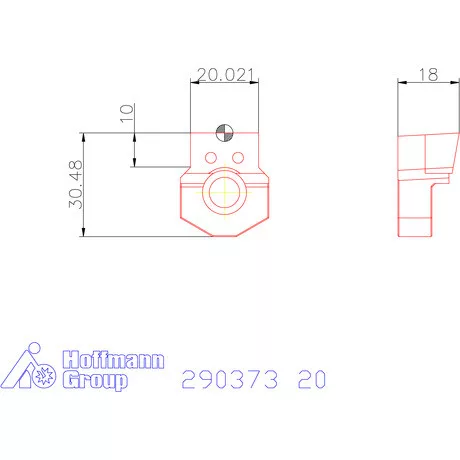 Garant Horony forgácsoló betét letörés nélkül H7 20 mm