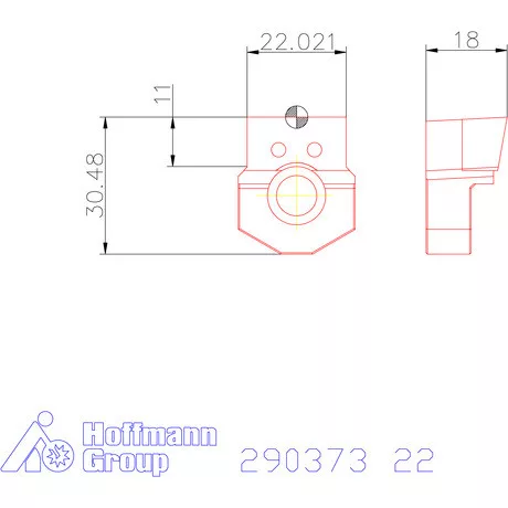 Garant Horony forgácsoló betét letörés nélkül H7 22 mm