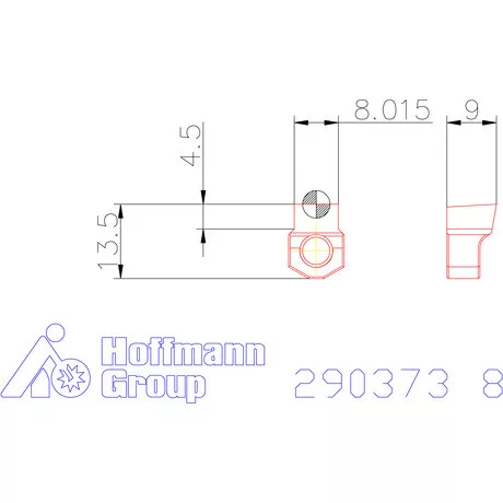 Garant Horony forgácsoló betét letörés nélkül H7 8 mm