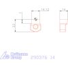 Horony forgácsoló betét letörés nélkül D10 14 mm