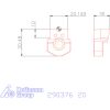 Horony forgácsoló betét letörés nélkül D10 20 mm