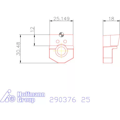 Garant Horony forgácsoló betét letörés nélkül D10 25 mm