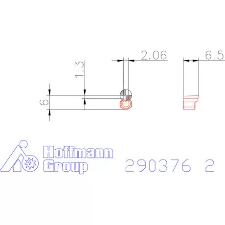 Garant Horony forgácsoló betét letörés nélkül D10 2 mm