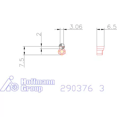 Garant Horony forgácsoló betét letörés nélkül D10 3 mm
