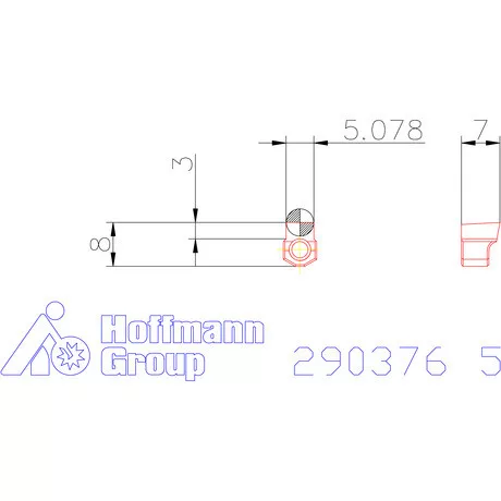 Garant Horony forgácsoló betét letörés nélkül D10 5 mm