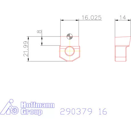 Garant Horony forgácsoló betét letörés nélkül C11 16 mm