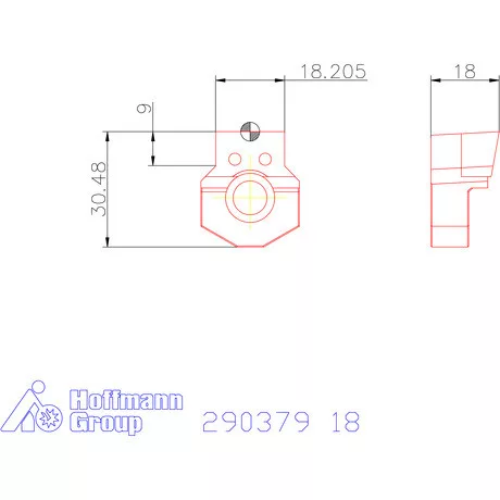 Garant Horony forgácsoló betét letörés nélkül C11 18 mm