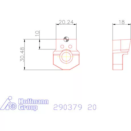 Garant Horony forgácsoló betét letörés nélkül C11 20 mm