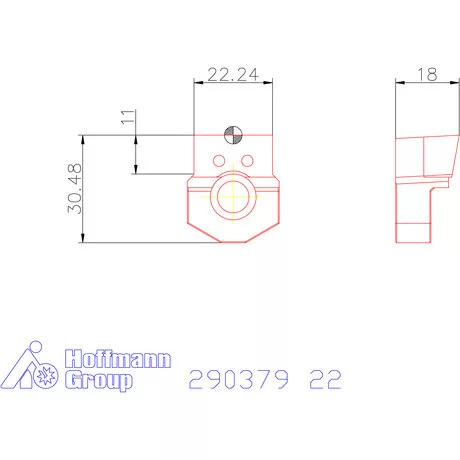 Garant Horony forgácsoló betét letörés nélkül C11 22 mm