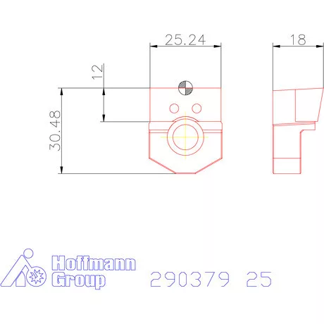 Garant Horony forgácsoló betét letörés nélkül C11 25 mm