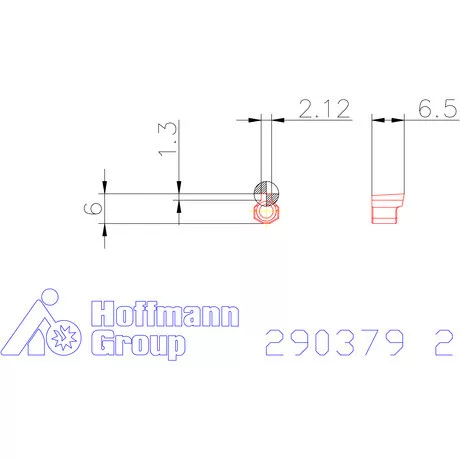 Garant Horony forgácsoló betét letörés nélkül C11 2 mm