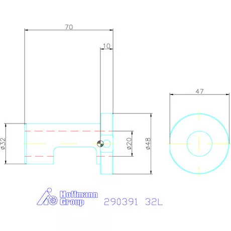 Garant Excenteres csap 32L mm