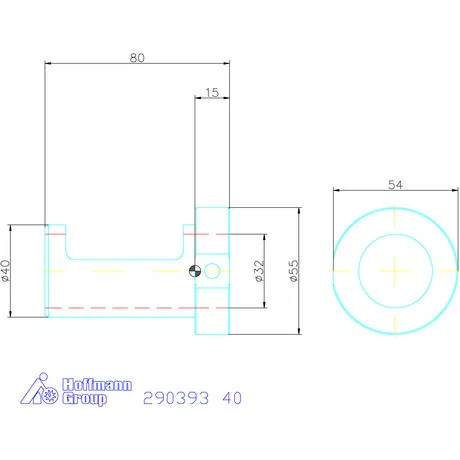 Garant Excenteres csap 40 mm