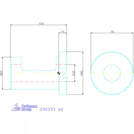 Garant Excenteres csap 60 mm