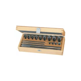   Dumont Üregelő tüske készlet HSS, komplett, fatokban JS9 tűrés 10-14