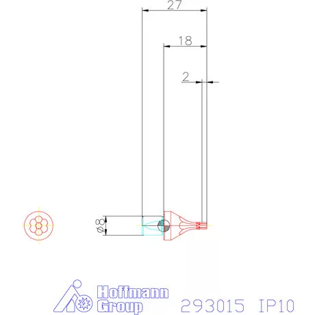 Garant Belső Torx Plus profil üregelő betét ⌀ d = 8 mm IP10 mm