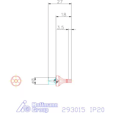 Garant Belső Torx Plus profil üregelő betét ⌀ d = 8 mm IP20 mm