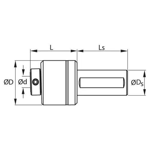 Garant Profil üregelő tartó, metrikus ⌀ d = 12 mm MK2 mm