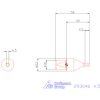 Garant Belső hatszög profil üregelő betét, metrikus ⌀ d = 16 mm 4,5 mm