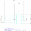 Garant Profil üregelő tartó, col ⌀ d = 12 mm 1.1/4"