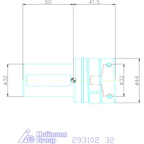Garant Profil üregelő tartó ⌀ d = 32 mm 32 mm
