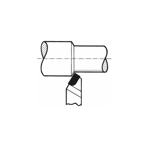 Holex Esztergakés Jobbos, hasonló, mint a DIN 4971 (ISO 1) 20 mm